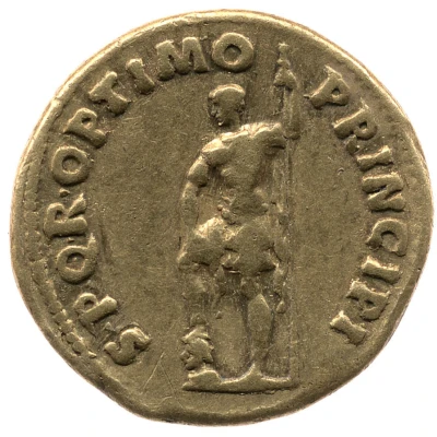 Aureus - Trajan S P Q R OPTIMO PRINCIPI back