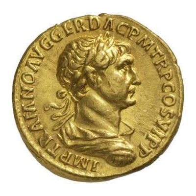 Aureus - Trajan S P Q R OPTIMO PRINCIPI front