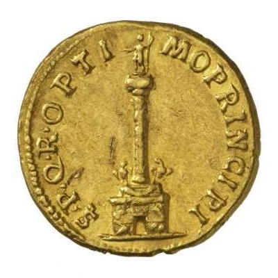 Aureus - Trajan S P Q R OPTIMO PRINCIPI back