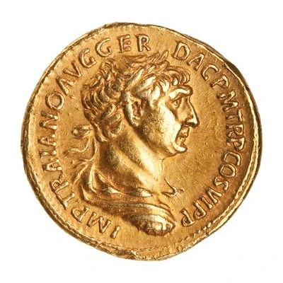Aureus - Trajan S P Q R OPTIMO PRINCIPI front