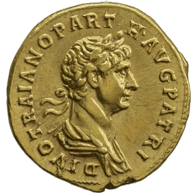 Aureus - Trajan TRIVMPHVS PARTHICVS front