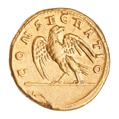 Aureus - Ulpia Marciana CONSECRATIO back