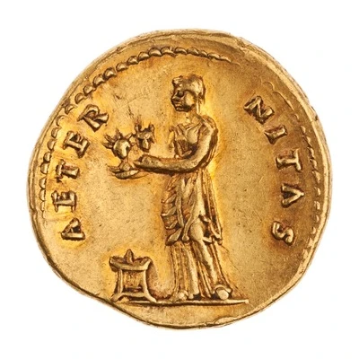 Aureus - Vespasian AETERNITAS; Aeternitas back