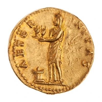 Aureus - Vespasian AETERNITAS; Aeternitas back