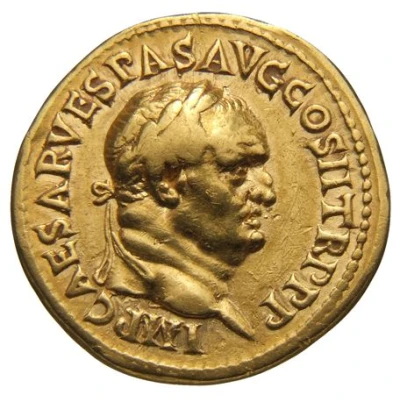 Aureus - Vespasian CONCORDIA AVG; Ceres front