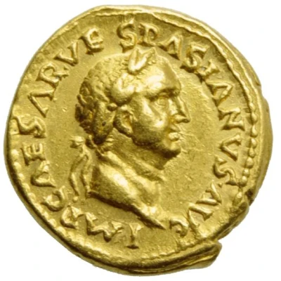 Aureus - Vespasian CONCORDIA AVG; Concordia front