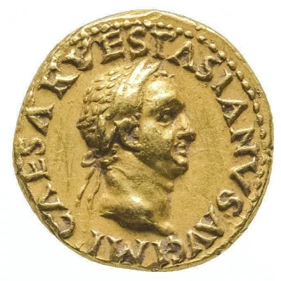 Aureus - Vespasian CONCORDIA AVG; Concordia front