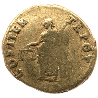 Aureus - Vespasian COS ITER TR POT; Aequitas back