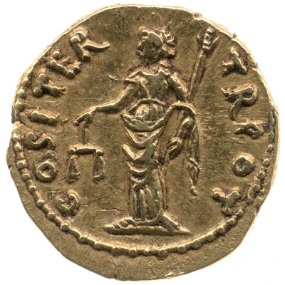 Aureus - Vespasian COS ITER TR POT; Aequitas back