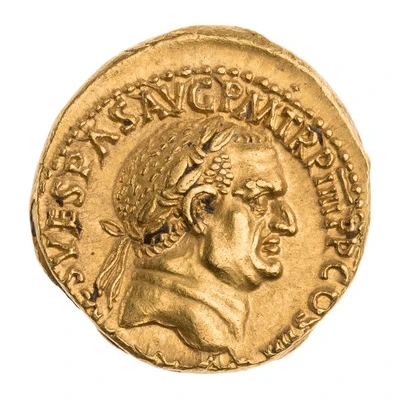 Aureus - Vespasian DE IVDAEIS front