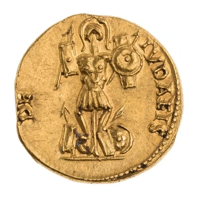 Aureus - Vespasian DE IVDAEIS back