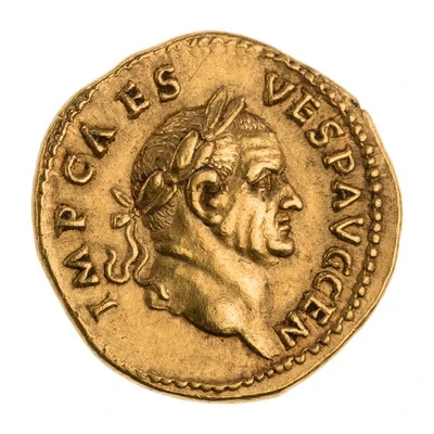 Aureus - Vespasian VESTA front