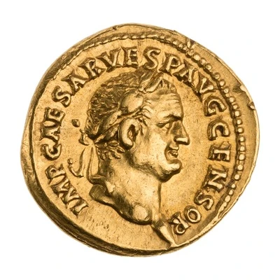Aureus - Vespasian VESTA front
