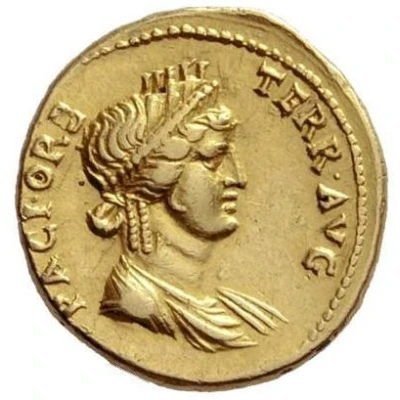 Aureus - Vespasian back