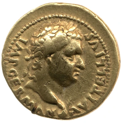 Aureus - Vitellius CONSENSVS EXERCITVVM; Mars front