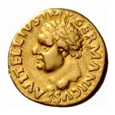 Aureus - Vitellius VICTORIA AVGVSTI; Victory front