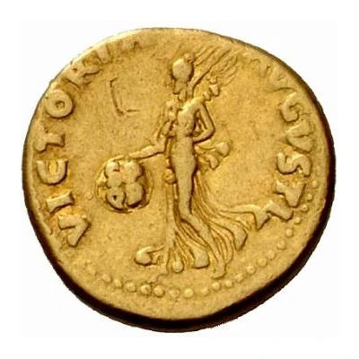 Aureus - Vitellius VICTORIA AVGVSTI; Victory back