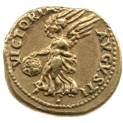Aureus - Vitellius VICTORIA AVGVSTI; Victory back