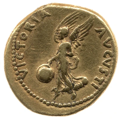 Aureus - Vitellius VICTORIA AVGVSTI; Victory back