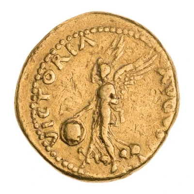 Aureus - Vitellius VICTORIA AVGVSTI; Victory back