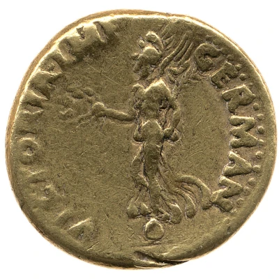 Aureus - Vitellius VICTORIA IMP GERMAN; Victory back
