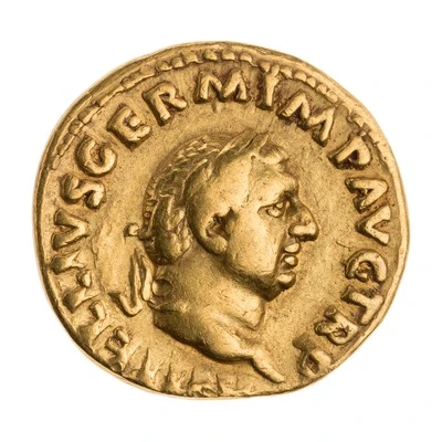 Aureus - Vitellius and Lucius Vitellius Pater L VITELLIVS COS III CENSOR front