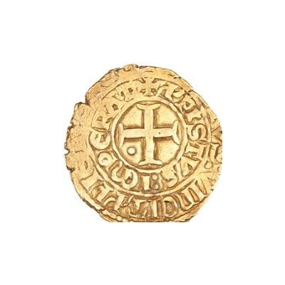 Bezant "Saracen" - Anonymous Crusader imitation - 4th type Agnus Dei - Acre ND back