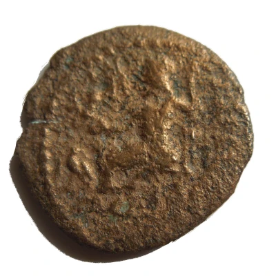 Bronze AE17 164 BC - 27 BC back