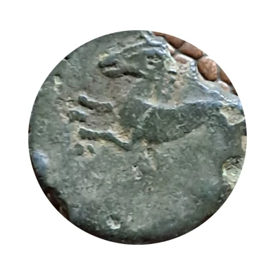 Bronze Motvidiaca8 - ARVERNES 52 BC - 30 BC back