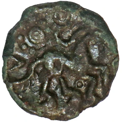 Bronze Unit Eastern North Thames - Two Boars 60 BC - 20 BC back