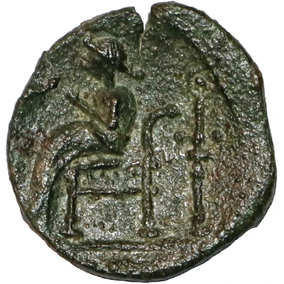 Bronze Unit "Trinovantian O" - Tasciovanus 15 BC - 10 BC back