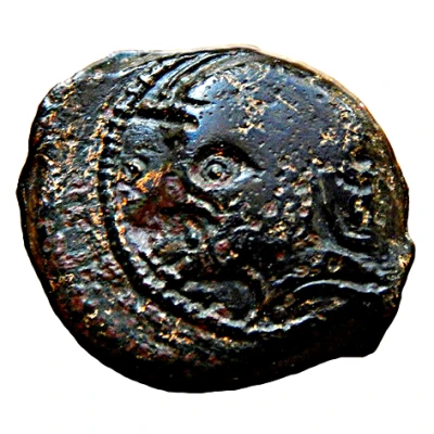 Bronze at bearded type CRICIRV 50 BC - 40 BC front