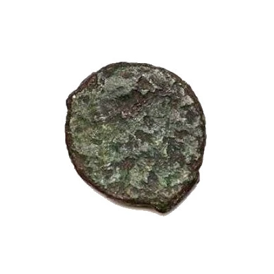 Bronze with horse and rings 60 BC - 50 BC front