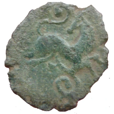 Bronze with turned horse 80 BC - 60 AD back