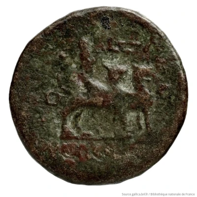 Bronze 64 BC - 40 BC back