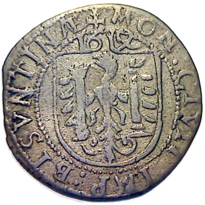 Carolus 5th type with bust facing right back