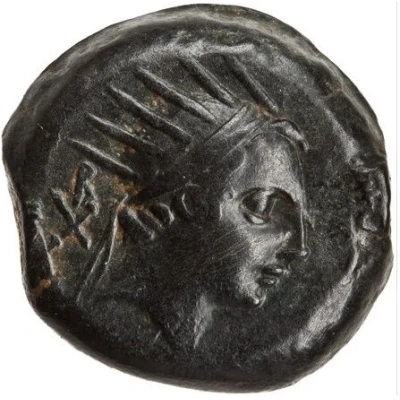 Chalkon - Antiochos IV Seleuceia ad Tigrim 173 BC - 164 BC front