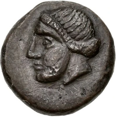 Chalkon Theodosia 360 BC - 340 BC front