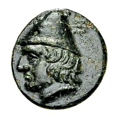 Chalkon no beard 350 BC - 300 BC front