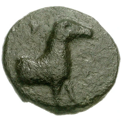 Chalkon 421 BC - 400 BC front