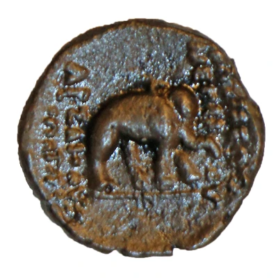 Chalkous - Phraates II Ecbatana 132 BC - 127 BC back