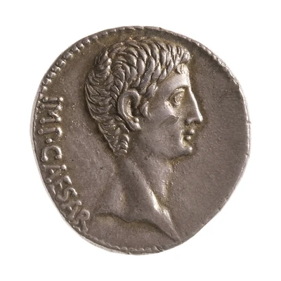 Cistophorus - Augustus AVGVSTVS 25 BC front