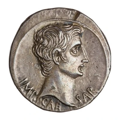 Cistophorus - Augustus AVGVSTVS 25 BC front