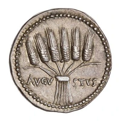 Cistophorus - Augustus AVGVSTVS 25 BC back