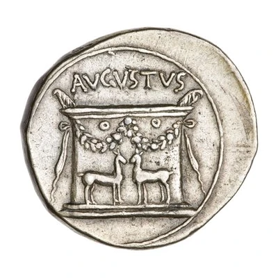 Cistophorus - Augustus AVGVSTVS 25 BC back