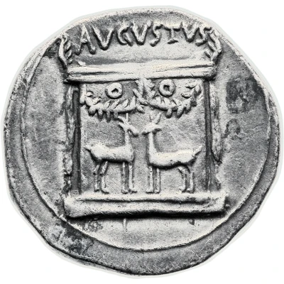 Cistophorus - Augustus AVGVSTVS 24 BC - 20 BC back