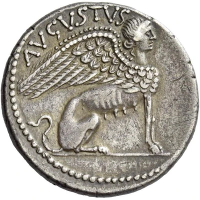 Cistophorus - Augustus AVGVSTVS 27 BC - 26 BC back