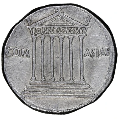 Cistophorus - Augustus COM ASIAE ROM ET AVGVST 19 BC - 18 BC back