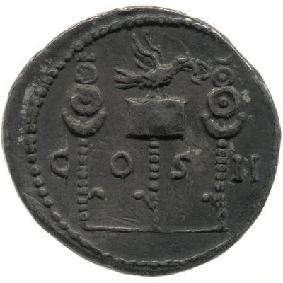 Cistophorus - Caracalla COS II back