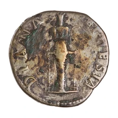 Cistophorus - Claudius and Agrippina the Younger DIANA EPHESIA; Diana back